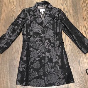 White House Black Market long trench coat